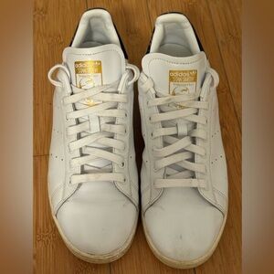 Adidas Stan Smith White Gold Sneakers